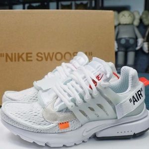 Off white x nike air presto white
